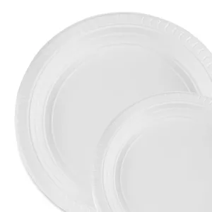 7 inch Round Plastic Plates