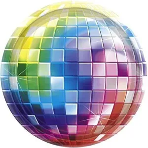 7" Disco Fever Cake Plates (8ct)
