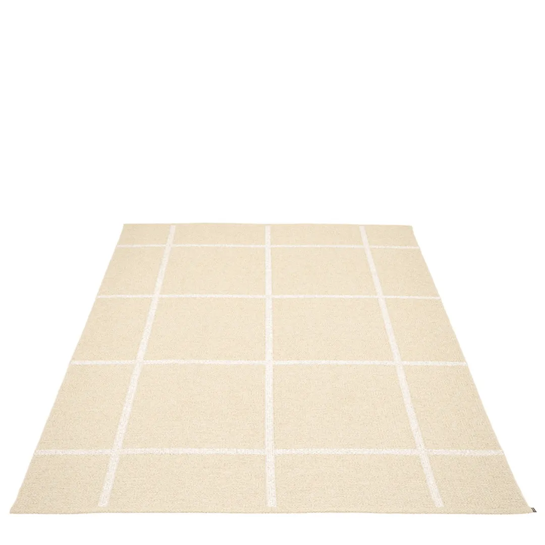 Ada Rug - Cream/White Metallic