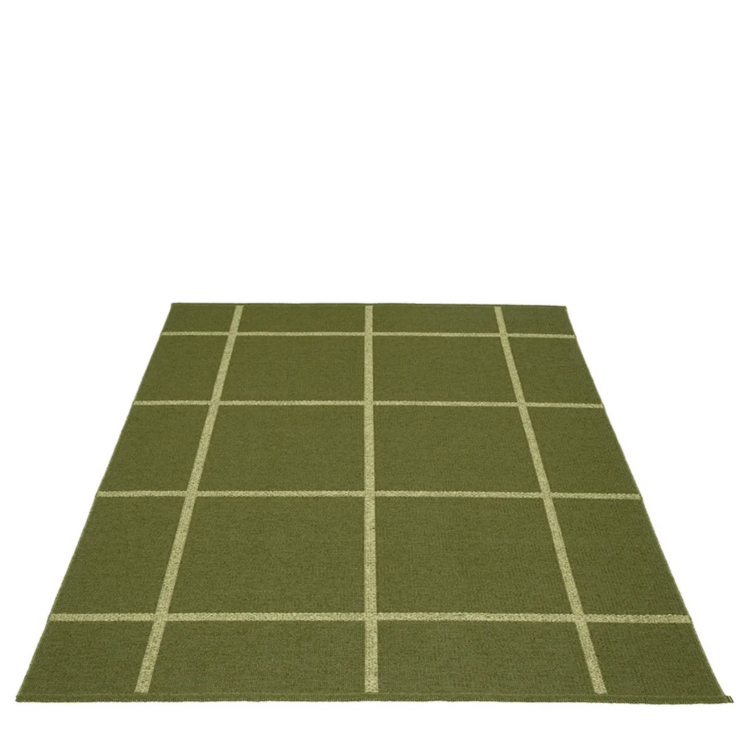 Ada Rug - Dark Olive/Olive Metallic