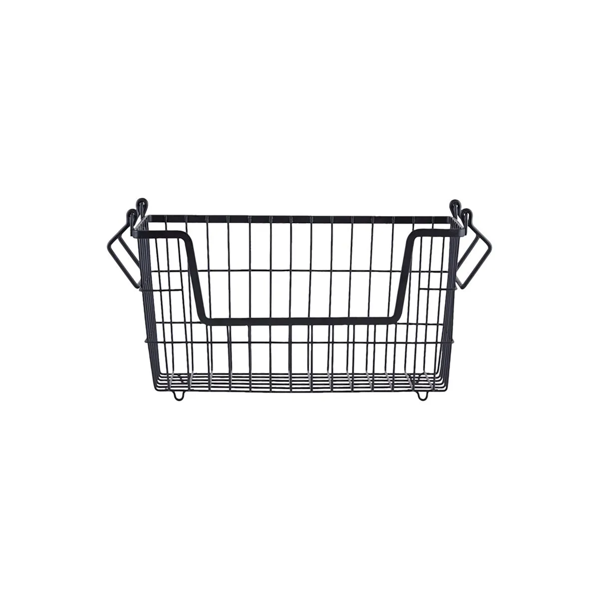 Basket, Taw, Matte black