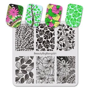 Beauty BigBang 021 Stamping Plate