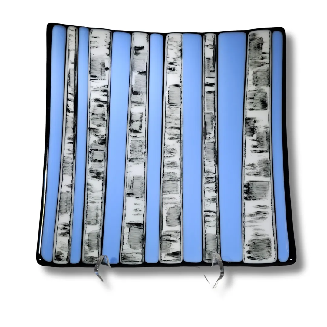 Birch Platter 8"x8" by Samantha Nollen
