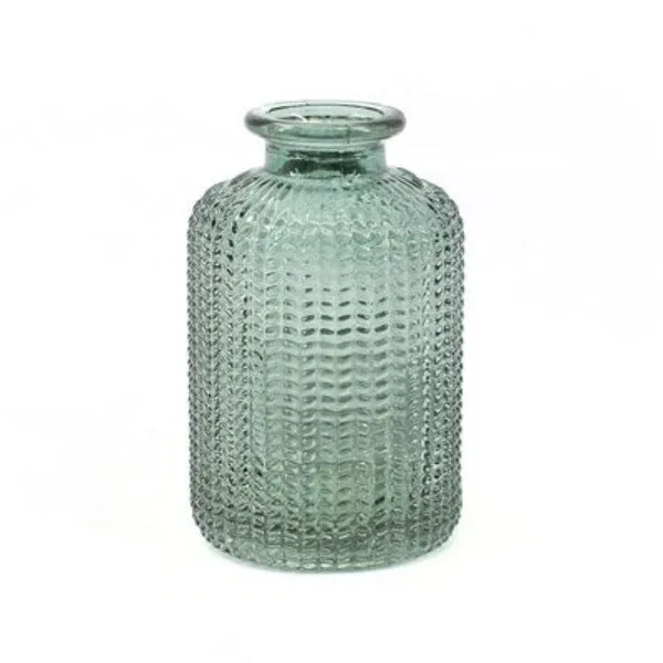 Blue Glass Bud Vase