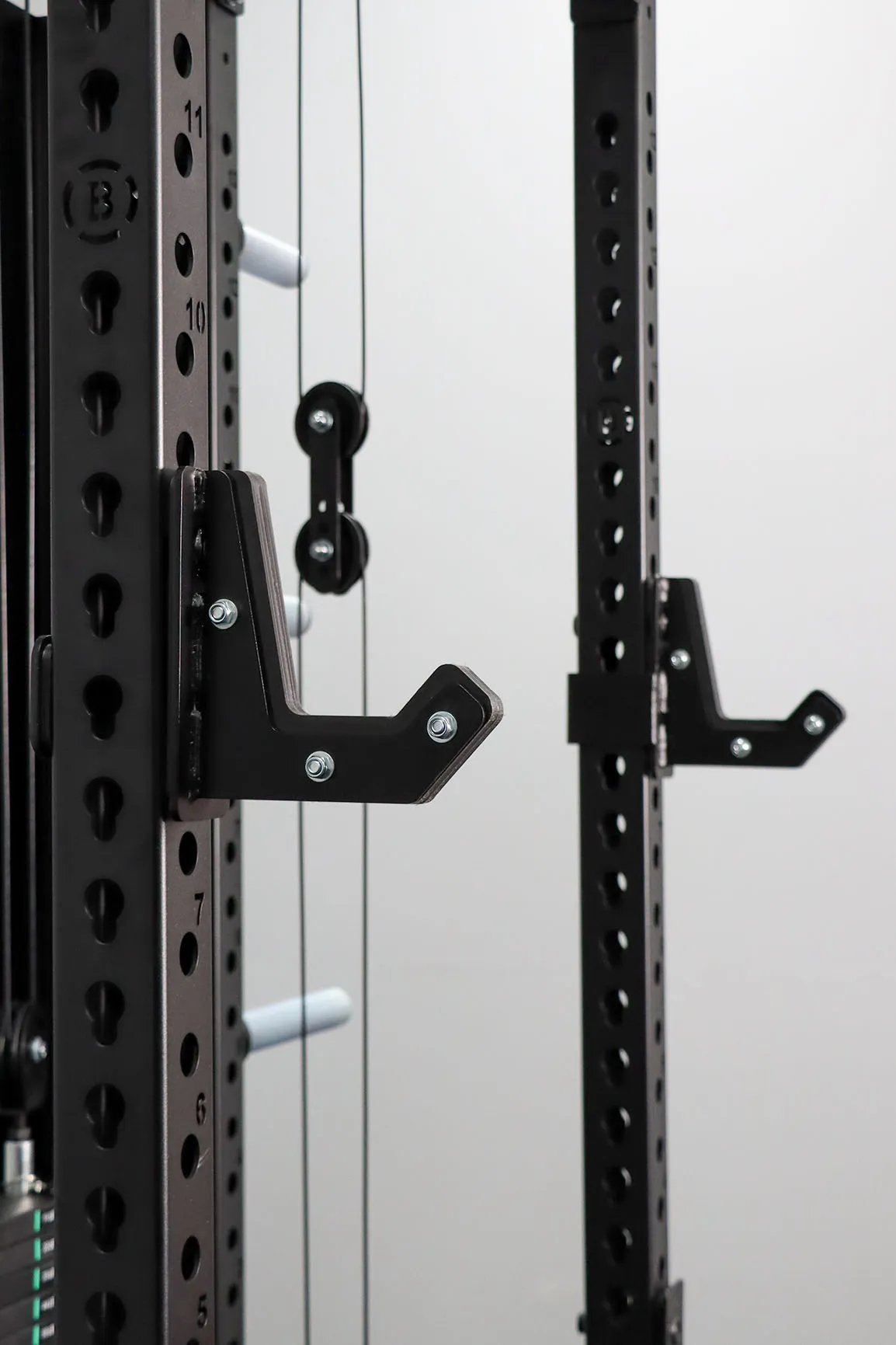 Body Iron Commercial Power Rack PR9500 Personal Trainer Combo Set