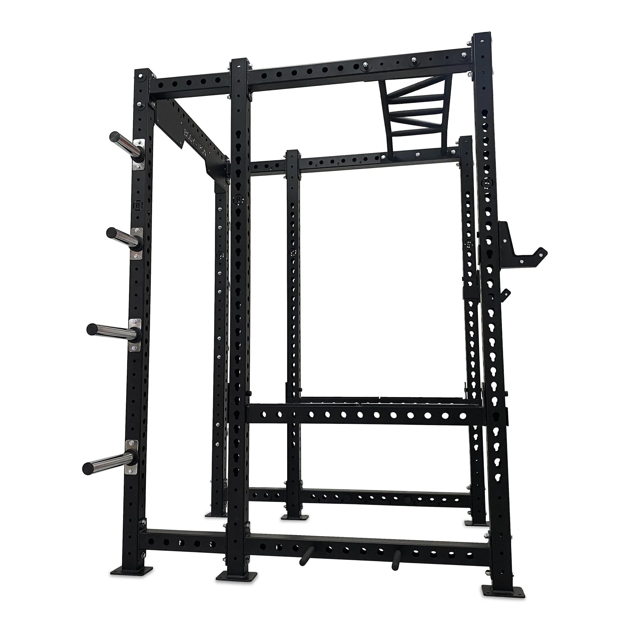 Body Iron Commercial Power Rack PR9500 Personal Trainer Combo Set