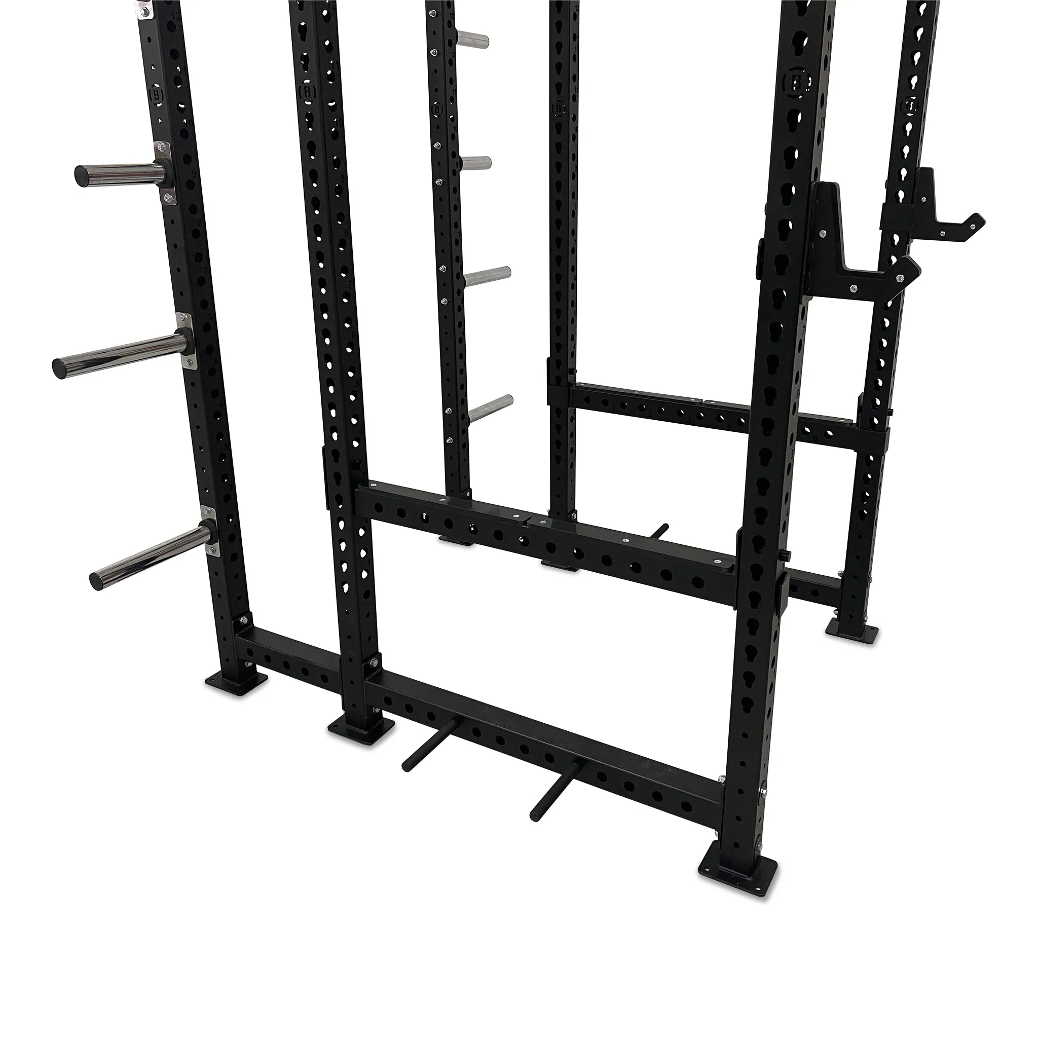 Body Iron Commercial Power Rack PR9500 Personal Trainer Combo Set