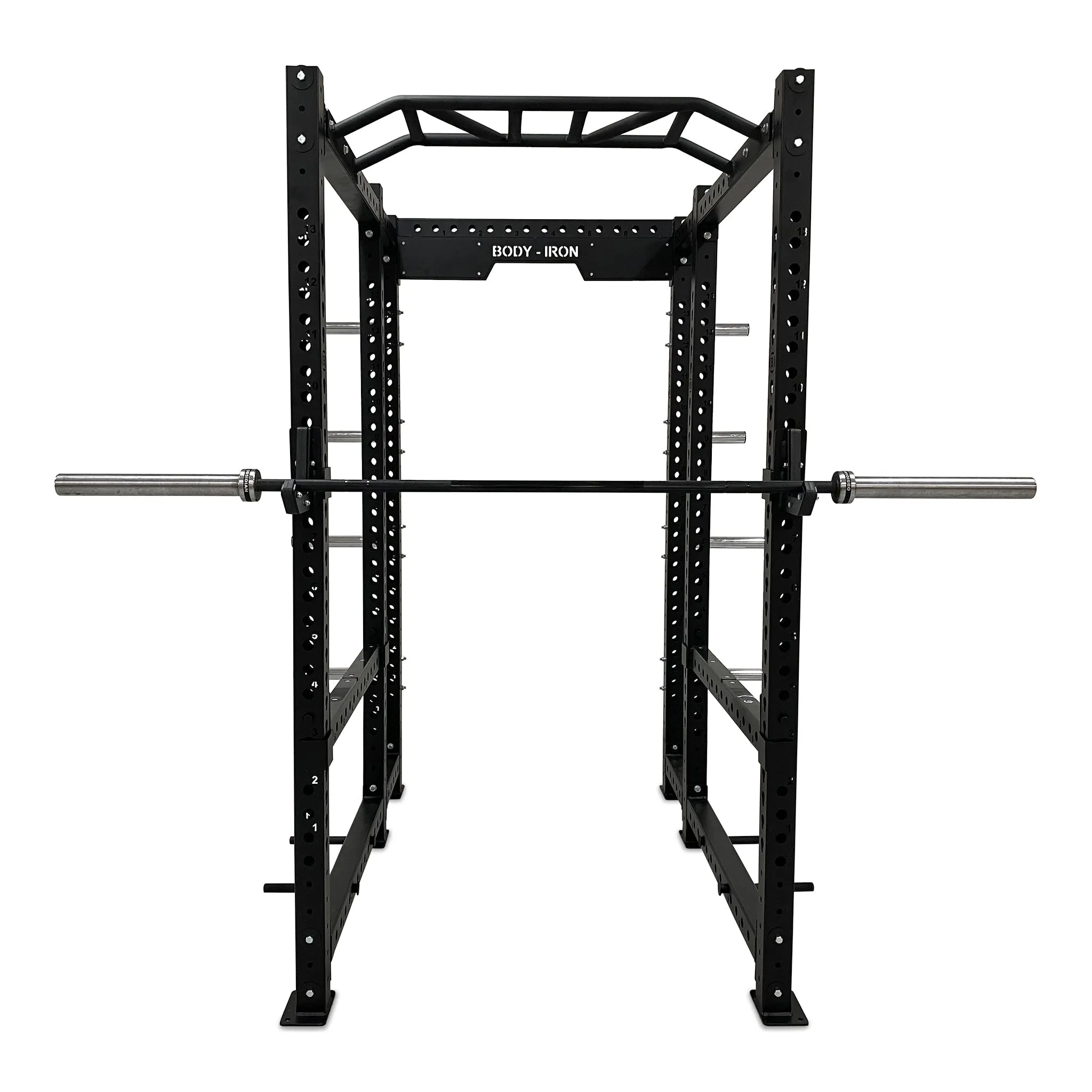 Body Iron Commercial Power Rack PR9500 Personal Trainer Combo Set