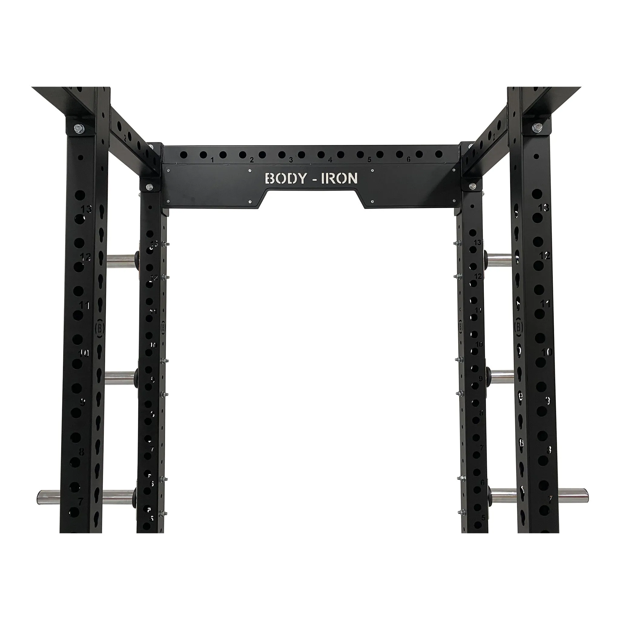 Body Iron Commercial Power Rack PR9500 Personal Trainer Combo Set