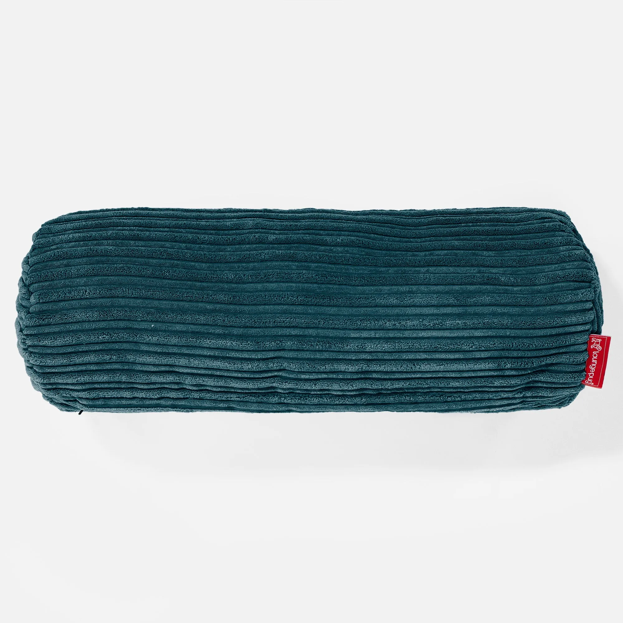 Bolster Scatter Cushion Cover 20 x 55cm - Cord Teal Blue