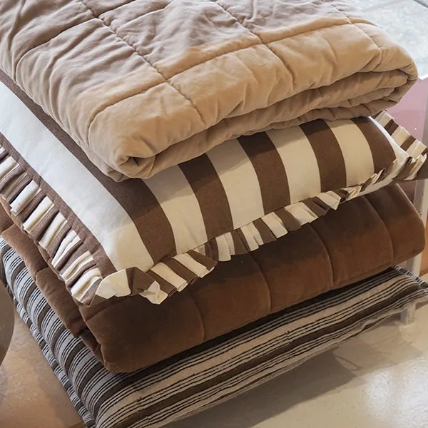 Bonny Cotton Cushion - Cocoa