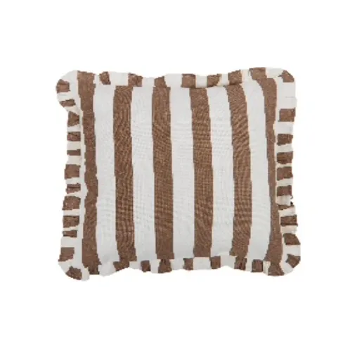 Bonny Cotton Cushion - Cocoa