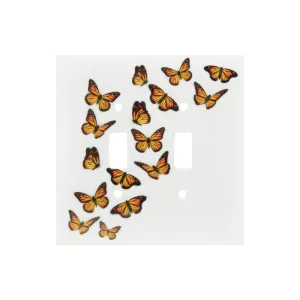 Butterfly Kaleidoscope Switchplate