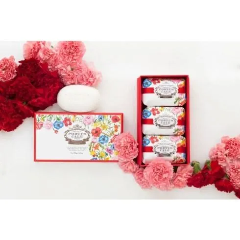 Castelbel Portus Cale Blooming Garden 150g Soap, Set of 3