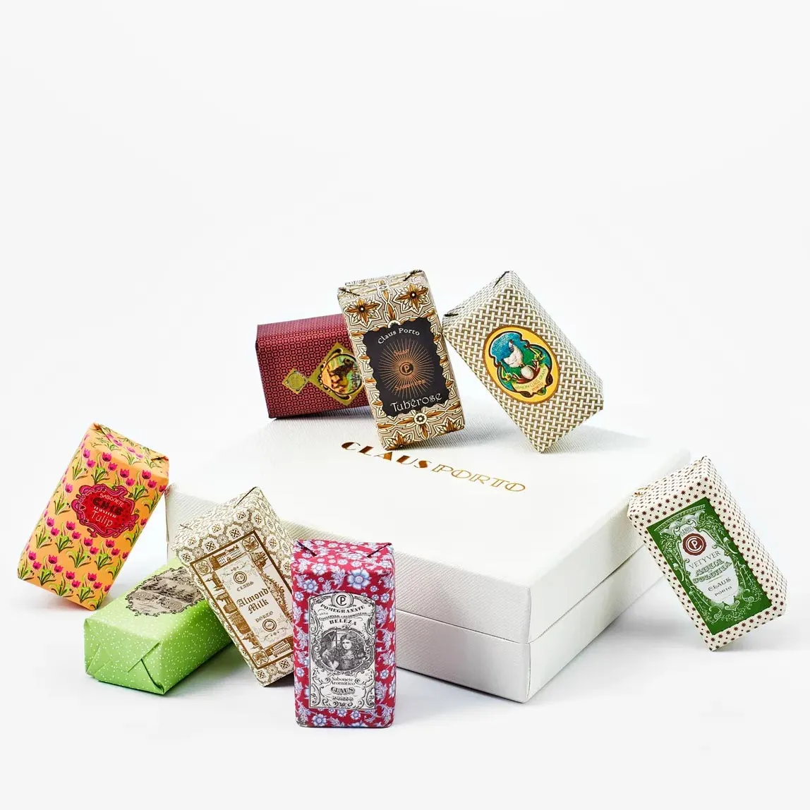 Claus Porto Classico gift box of 8 soaps