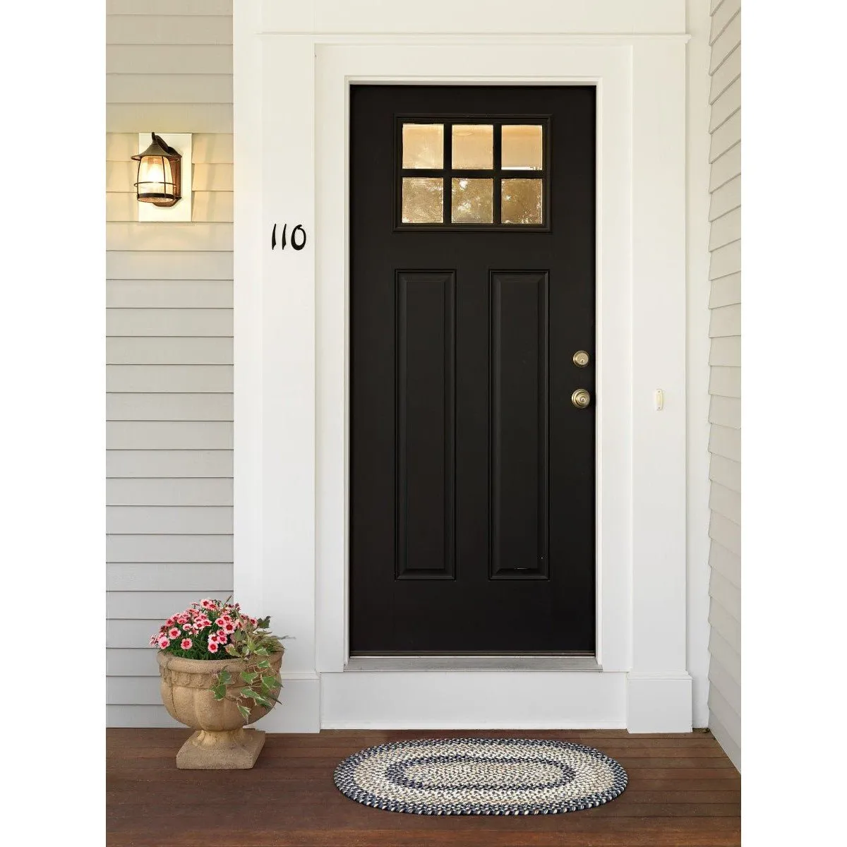 Colonial Mills Braxton Rug - Navy - Oval