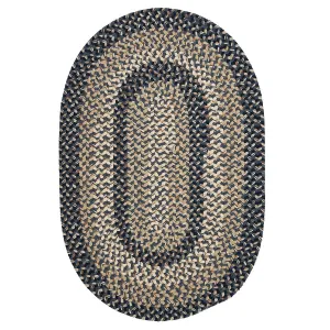 Colonial Mills Braxton Rug - Navy - Oval