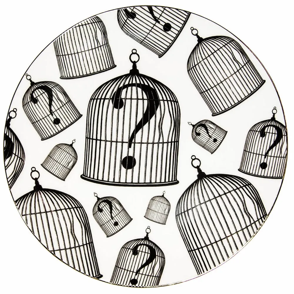 Decorative Plate Birdcage 3