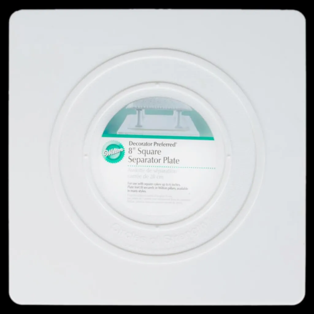 Decorator Preferred Separator Plate 8in Square