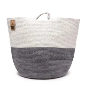 Eco-Friendly Large Storage Basket - Cotton Rope 45x40cm