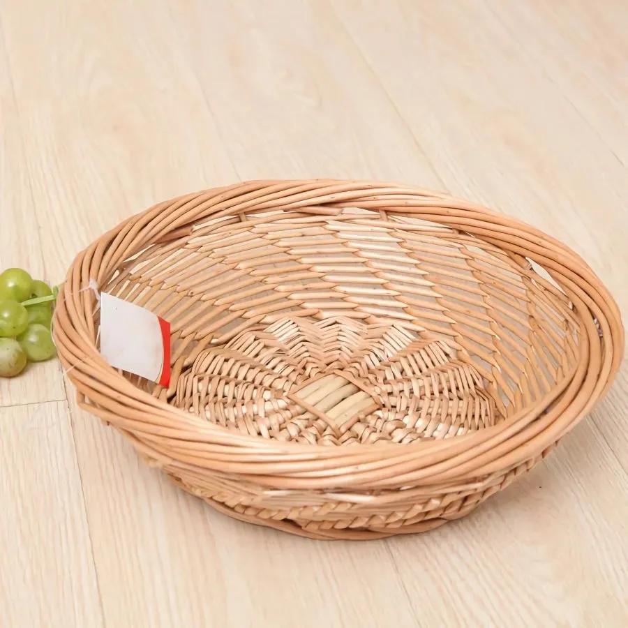 Eco-Friendly Wicker Bamboo Weaving Storage Basket