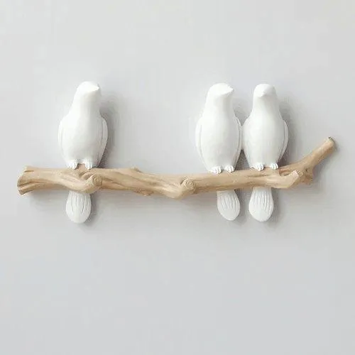 Elegant Bird Wall Hanger Wall Hook
