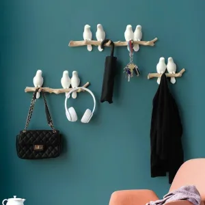 Elegant Bird Wall Hanger Wall Hook
