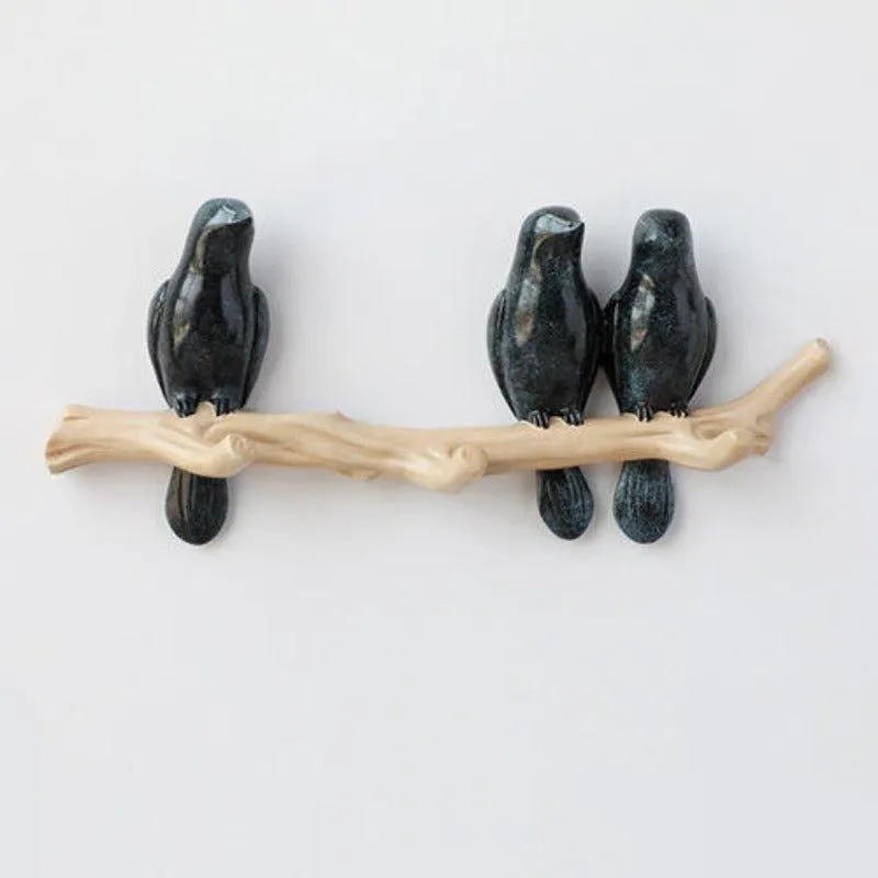 Elegant Bird Wall Hanger Wall Hook