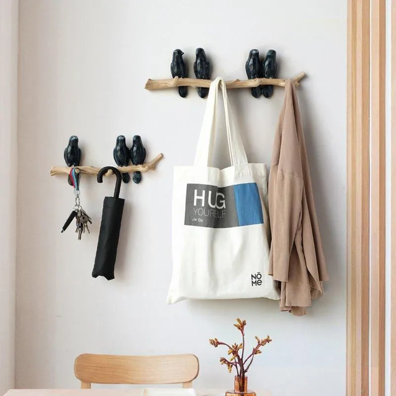 Elegant Bird Wall Hanger Wall Hook