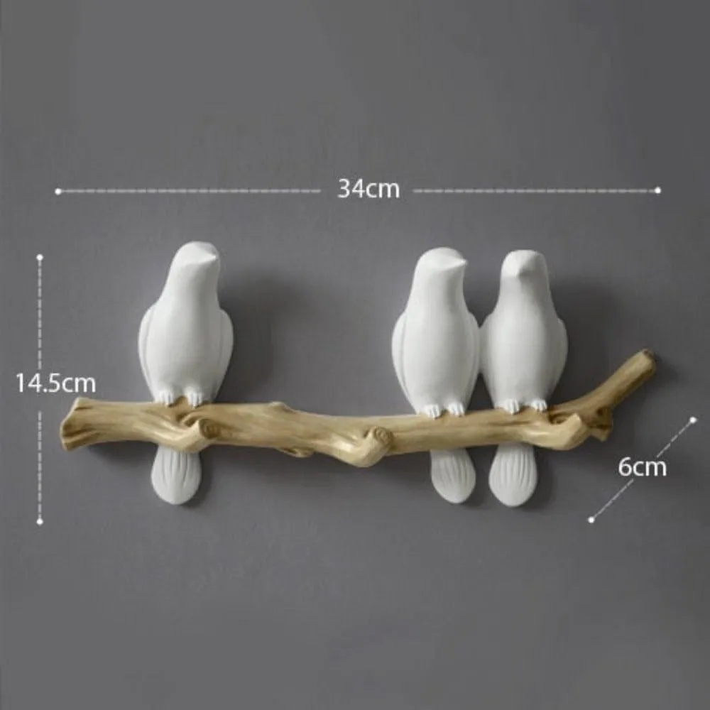 Elegant Bird Wall Hanger Wall Hook