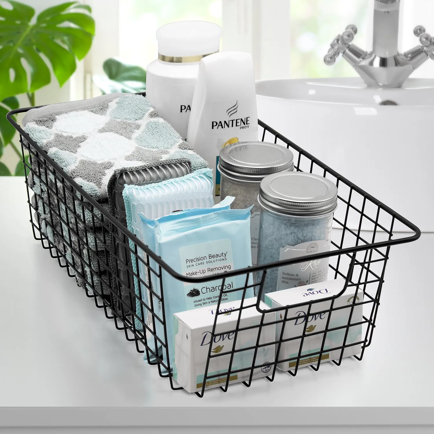 Farmhouse Wire Basket Bins (2 Pack)