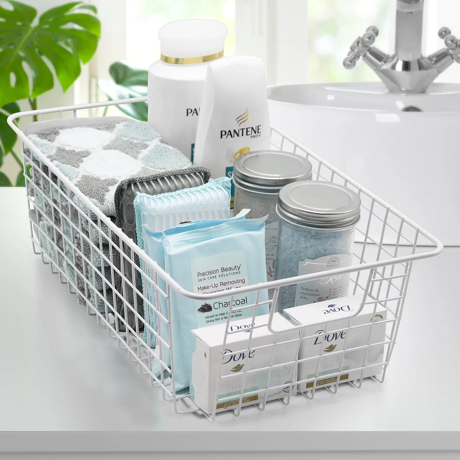 Farmhouse Wire Basket Bins (2 Pack)