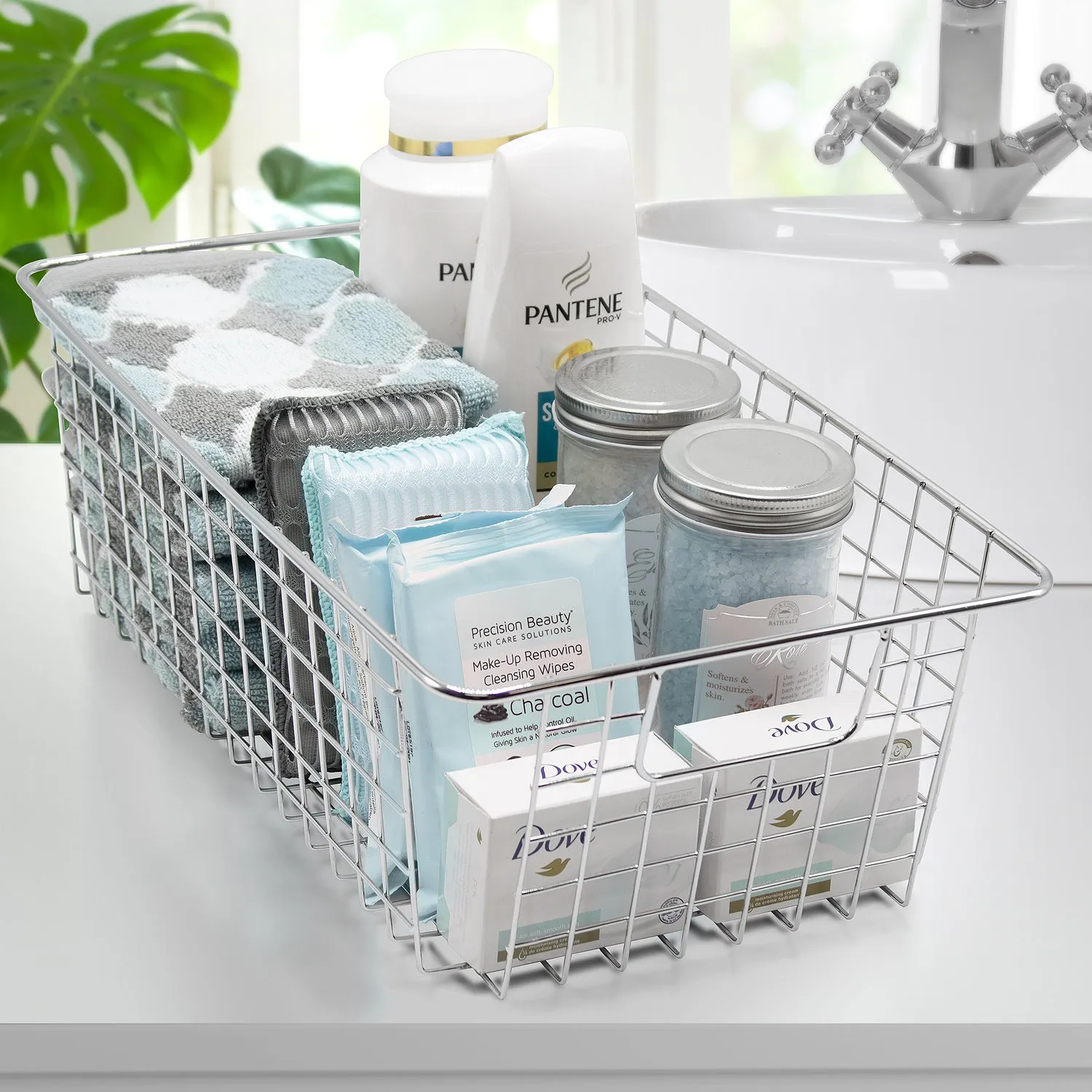 Farmhouse Wire Basket Bins (2 Pack)