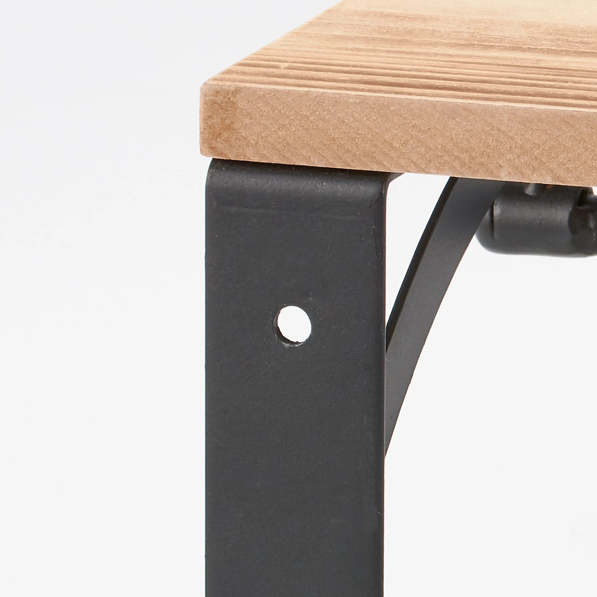 Floating Hooks Shelf