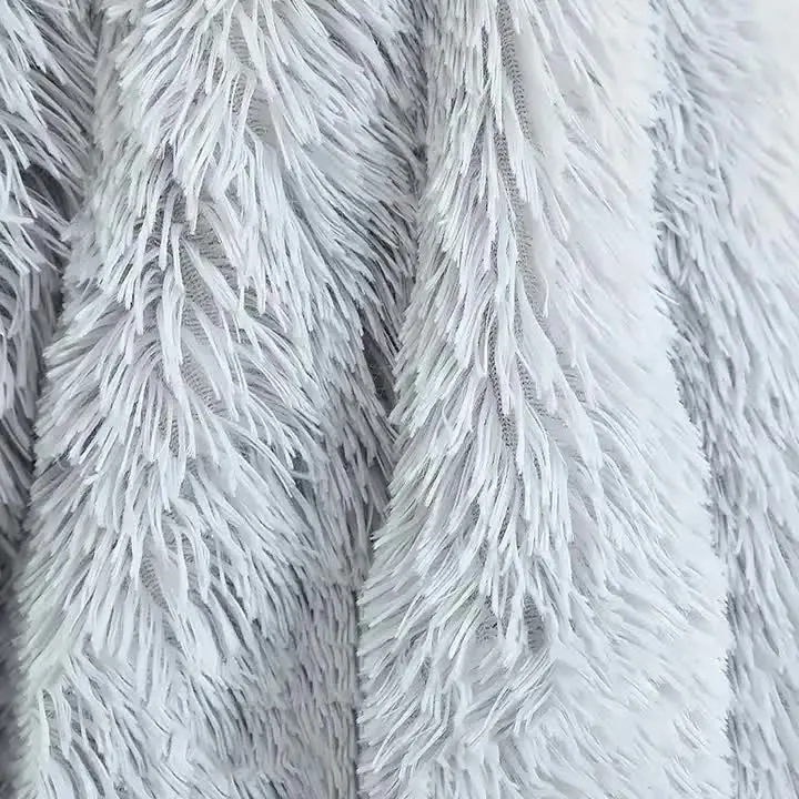 Fluffy Pet Blankets-Soft Faux Fur, Anti-Anxiety Cozy Throws for Cats and Dogs, M 80*55cm Light Brown