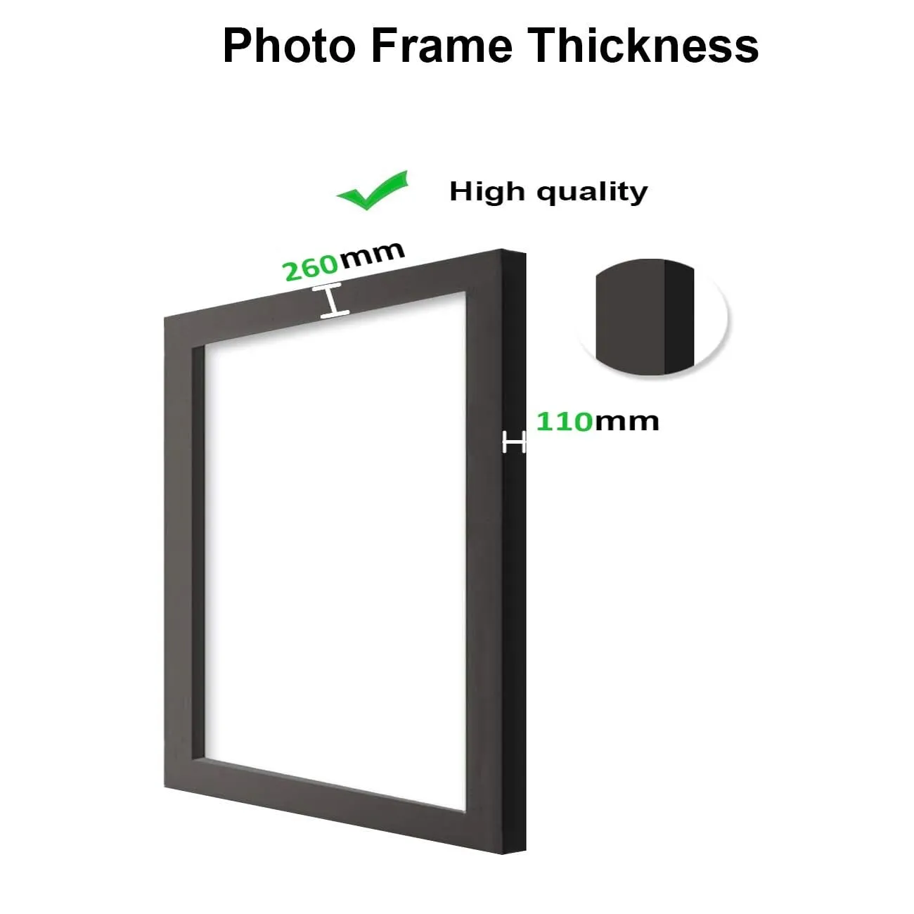 GADGETS WRAP Printed Photo Frame Matte Painting for Home Office Studio Living Room Decoration (17x11inch Black Framed) - Desert With Boulder Rock & Tree
