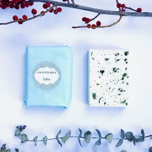 GOAT'S MILK SOAPS (EUCALYPTUS MINT). Ultra hydrating, Clean, fresh eucalyptus scent 4 pack