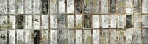 Grey Block Wall Decor