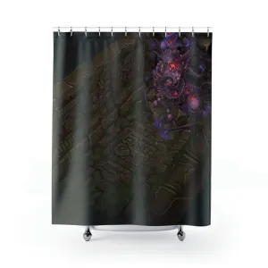 Hand-Painted Environment Bathroom Shower Curtains