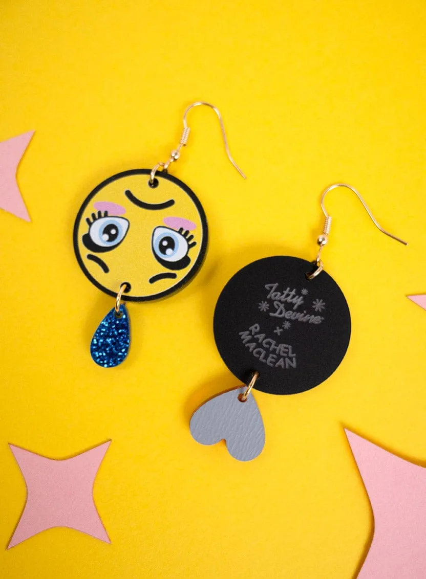 HAPPY ꓷⱯS Earrings