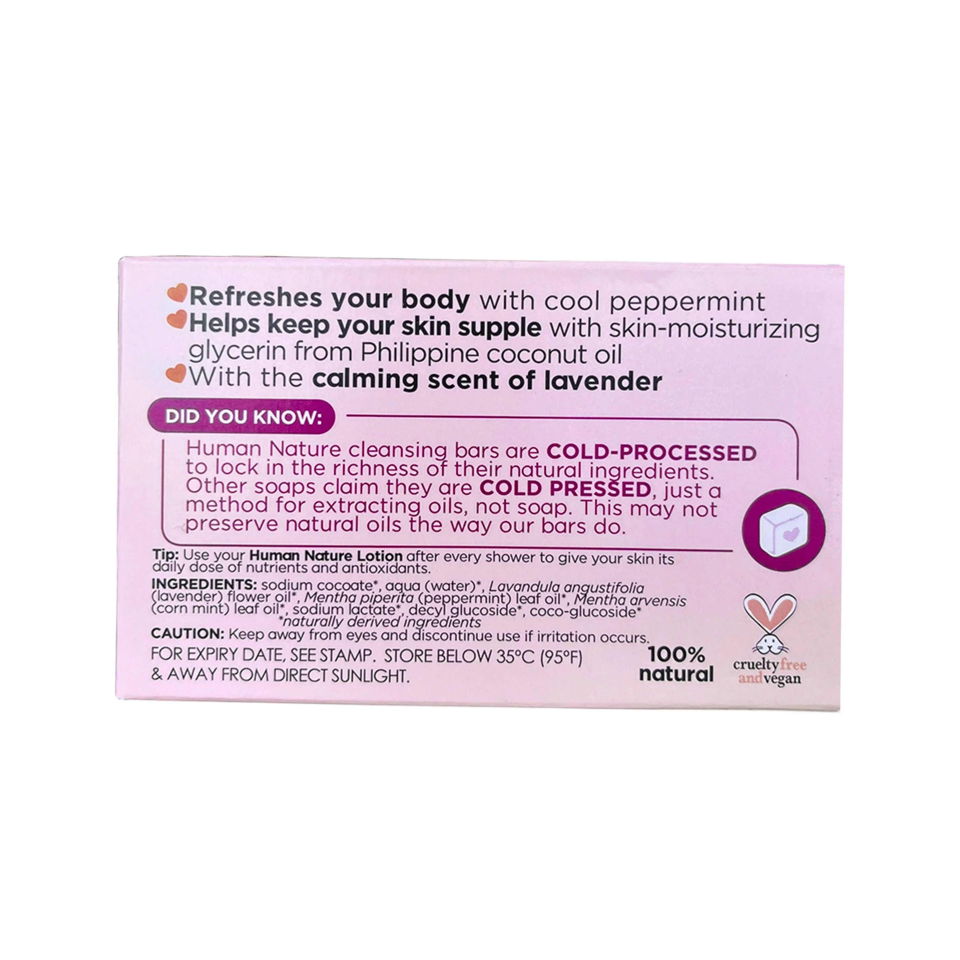 Human Nature Cleansing Bar 120g