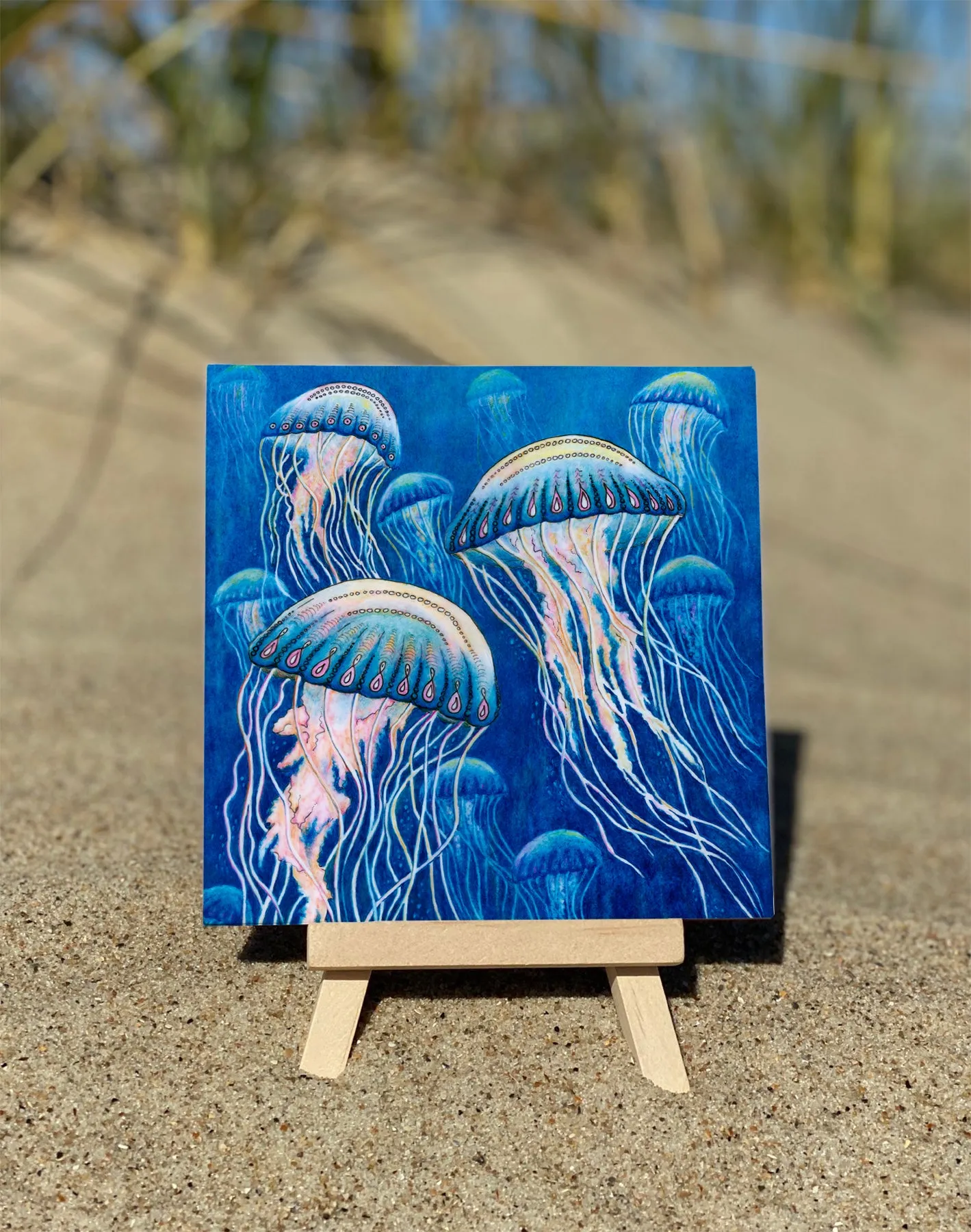 Jellyfish Ceramic Tile