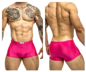 JUSTIN SIMON XSJ08 Classic Trunks Color Hot Pink