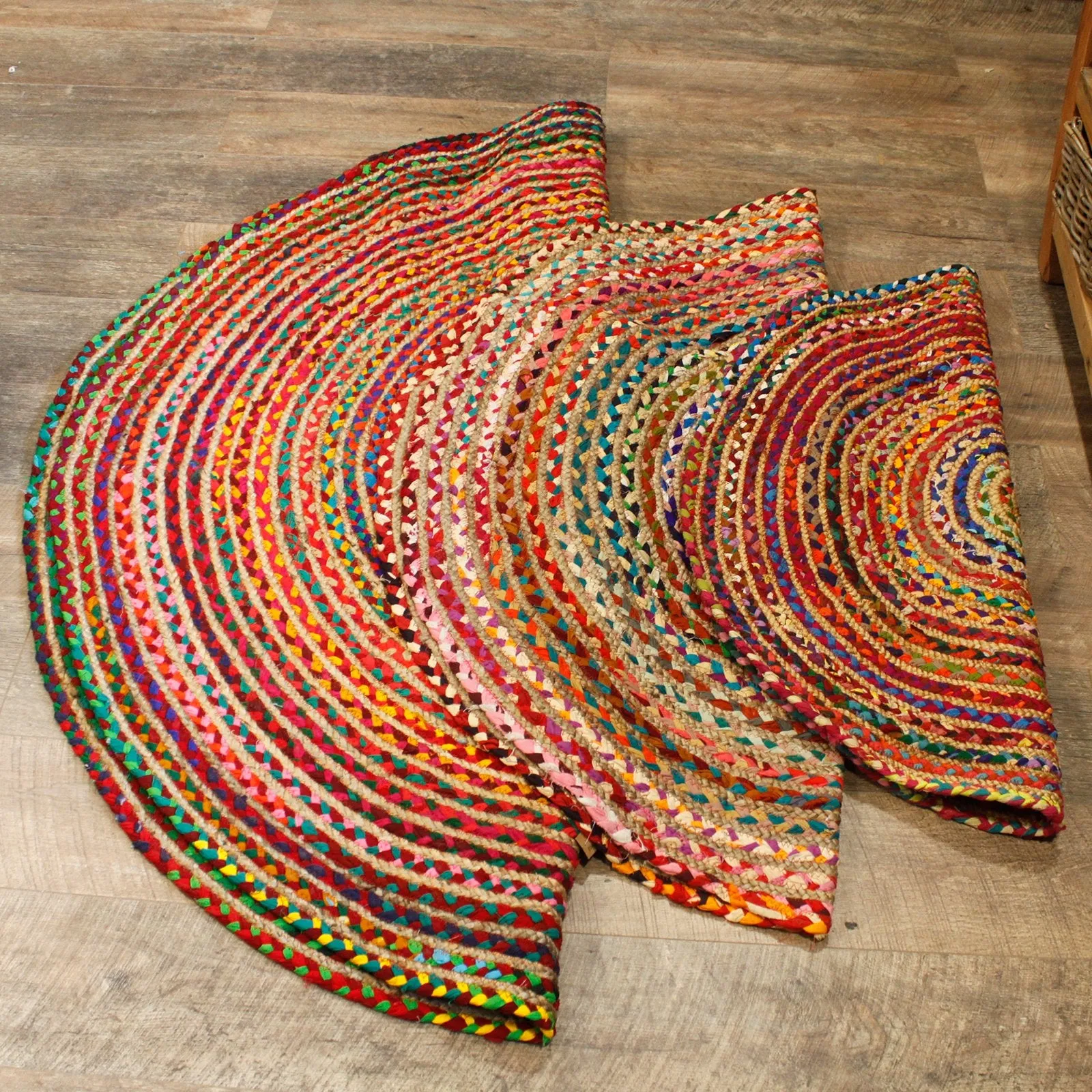 Jute & Recycled Cotton Rug - Choice of 3 Sizes