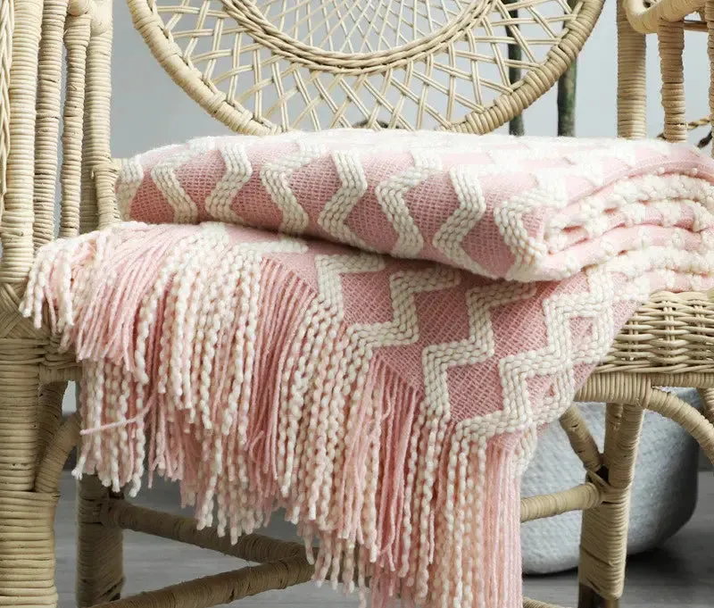 Knitted Decorative Sofa Blanket