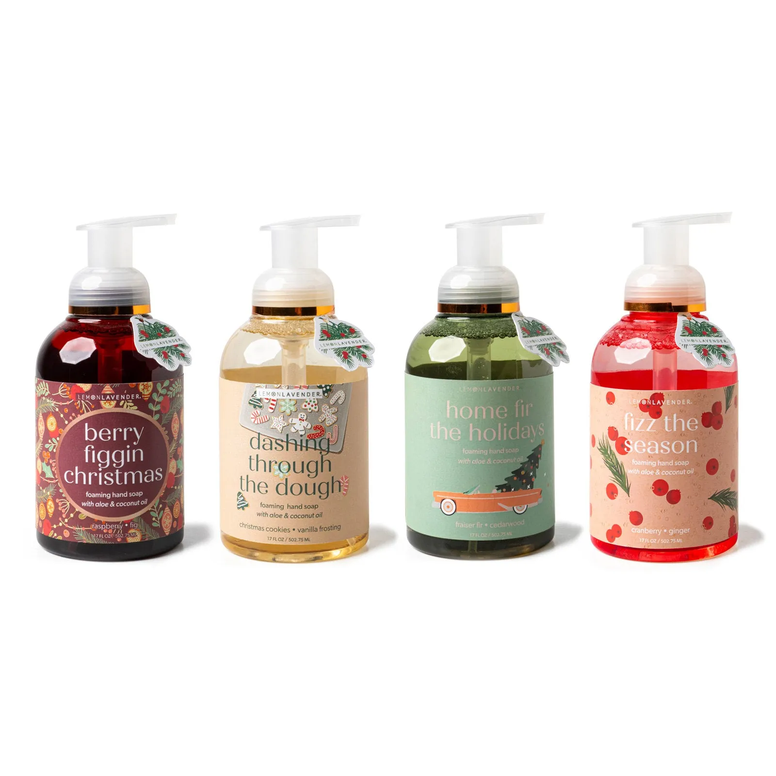 Lemon Lavender Foaming Hand Soap - Home Fir The Holidays