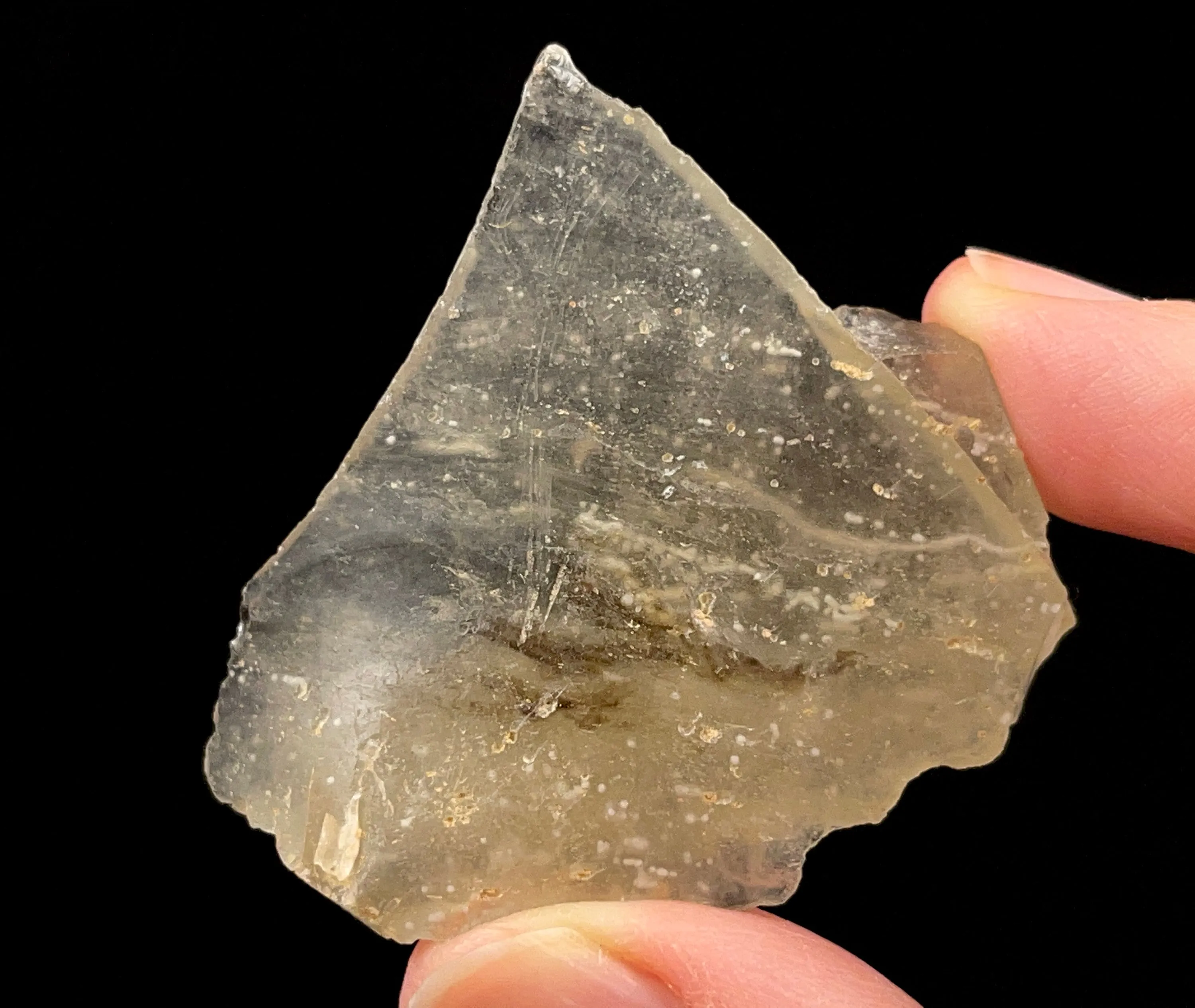 LIBYAN DESERT GLASS, Raw Crystal - Rare, B Grade - Raw Rocks and Minerals, Unique Gift, Home Decor, 52175