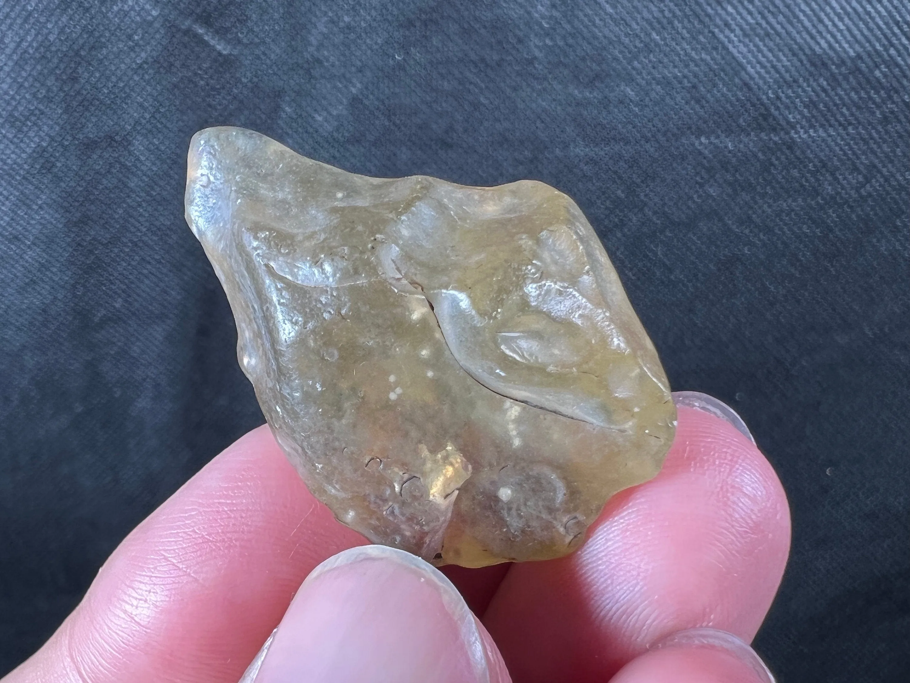 LIBYAN DESERT GLASS, Raw Crystal - Rare, High Grade Green, 14.2g - Unique Gift, Home Decor, Raw Crystals and Stones, 49400