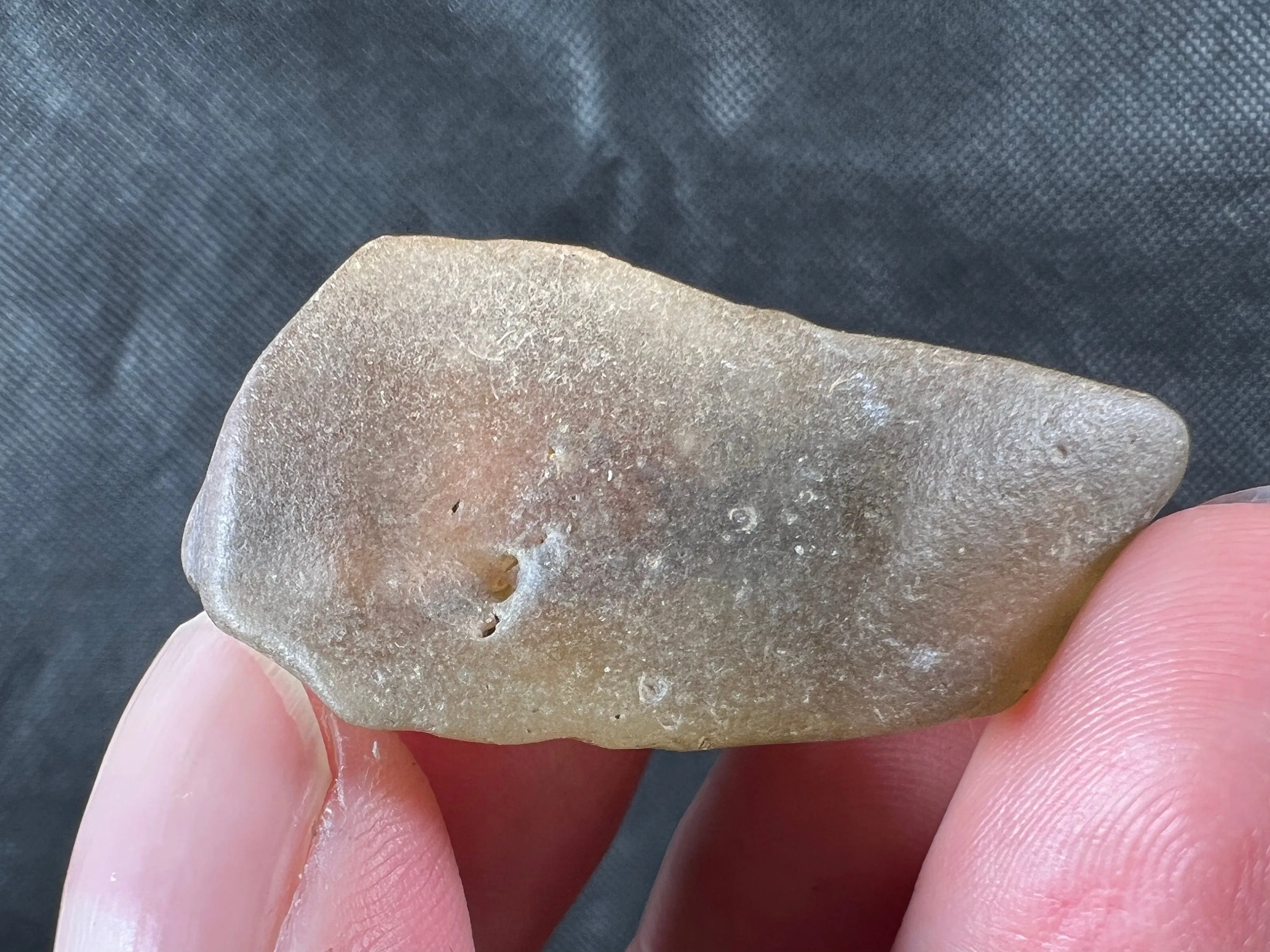 LIBYAN DESERT GLASS, Raw Crystal - Rare, Milky Green, 14.3g - Unique Gift, Home Decor, Raw Crystals and Stones, 49406