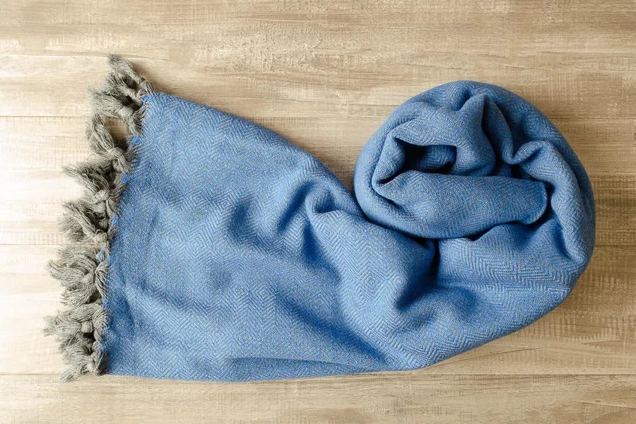 Lila Cotton Throw